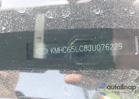 2018 Hyundai Ioniq Hybrid Blue z USA, uszkodzony, nr VIN KMHC65LC8JU076229